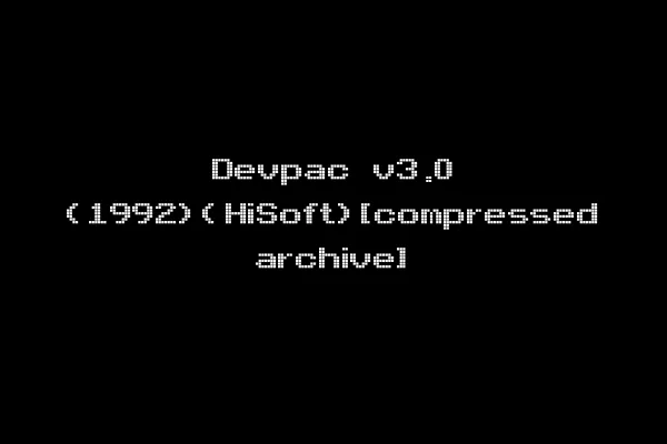 Devpac v3.0 (1992)(HiSoft)[compressed archive]