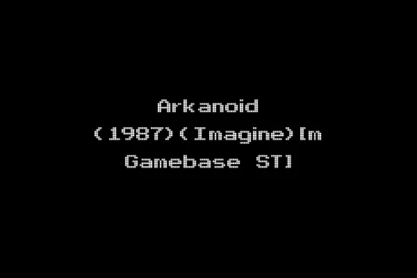 Arkanoid (1987)(Imagine)[m Gamebase ST]