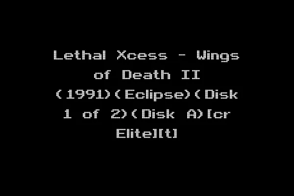Lethal Xcess - Wings of Death II (1991)(Eclipse)(Disk 1 of 2)(Disk A)[cr Elite][t]
