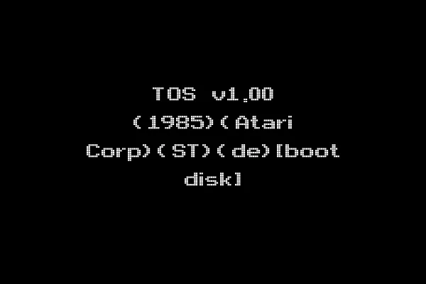 TOS v1.00 (1985)(Atari Corp)(ST)(de)[boot disk]
