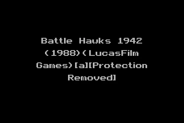 Battle Hawks 1942 (1988)(LucasFilm Games)[a][Protection Removed]