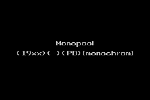 Monopool (19xx)(-)(PD)[monochrom]