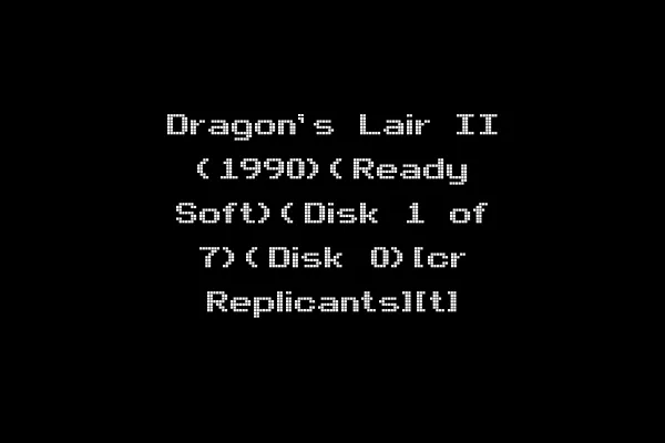 Dragon's Lair II (1990)(Ready Soft)(Disk 1 of 7)(Disk 0)[cr Replicants][t]