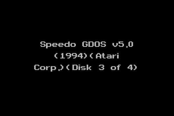 Speedo GDOS v5.0 (1994)(Atari Corp.)(Disk 3 of 4)
