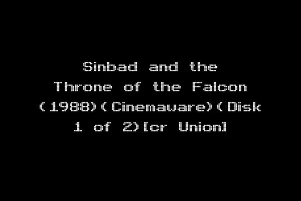 Sinbad and the Throne of the Falcon (1988)(Cinemaware)(Disk 1 of 2)[cr Union]