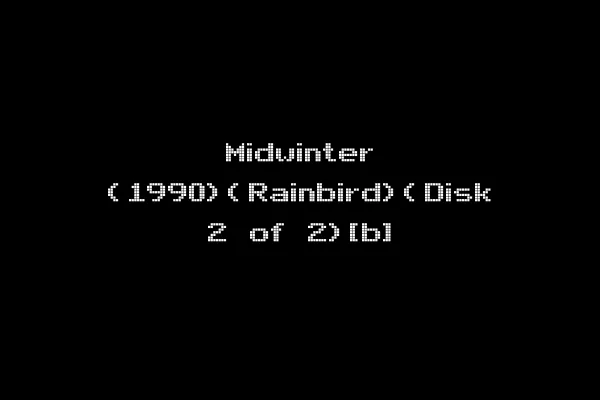 Midwinter (1990)(Rainbird)(Disk 2 of 2)[b]