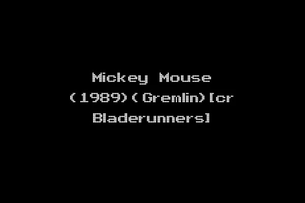 Mickey Mouse (1989)(Gremlin)[cr Bladerunners]