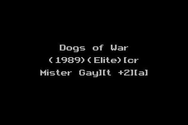 Dogs of War (1989)(Elite)[cr Mister Gay][t +2][a]