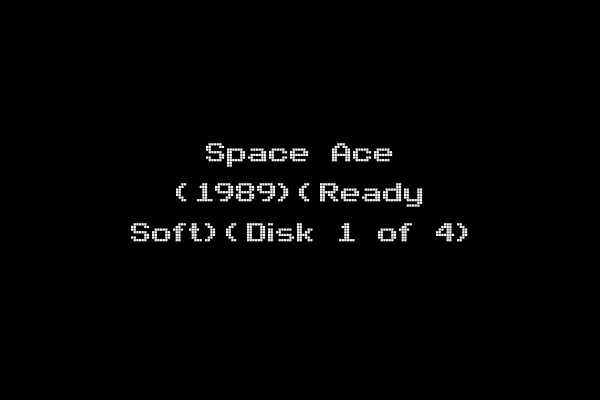 Space Ace (1989)(Ready Soft)(Disk 1 of 4)