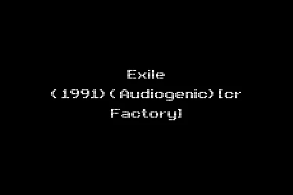 Exile (1991)(Audiogenic)[cr Factory]