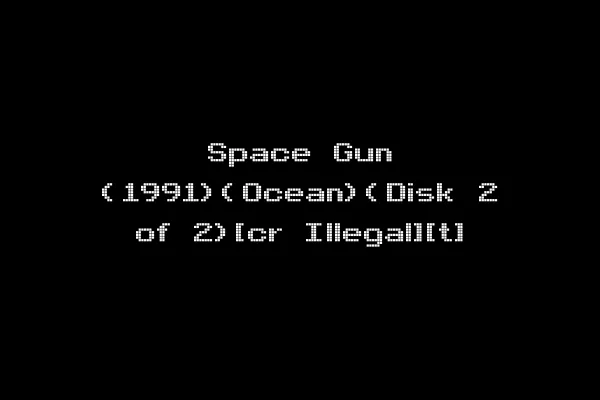 Space Gun (1991)(Ocean)(Disk 2 of 2)[cr Illegal][t]