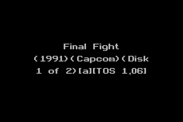 Final Fight (1991)(Capcom)(Disk 1 of 2)[a][TOS 1.06]