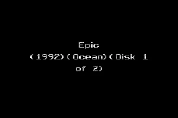 Epic (1992)(Ocean)(Disk 1 of 2)