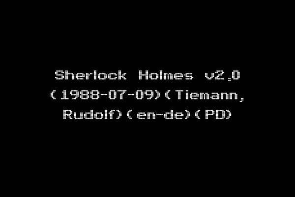 Sherlock Holmes v2.0 (1988-07-09)(Tiemann, Rudolf)(en-de)(PD)
