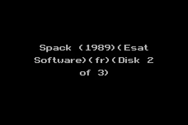 Spack (1989)(Esat Software)(fr)(Disk 2 of 3)