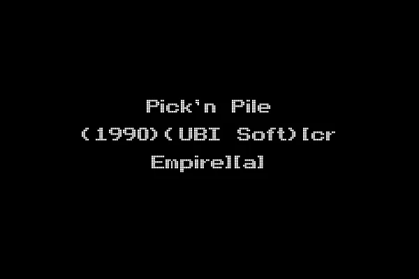 Pick'n Pile (1990)(UBI Soft)[cr Empire][a]