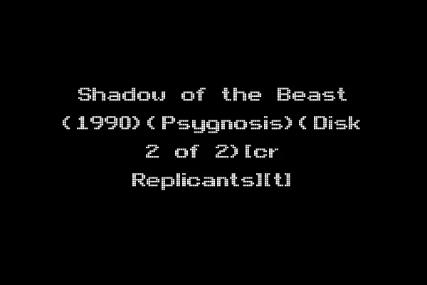 Shadow of the Beast (1990)(Psygnosis)(Disk 2 of 2)[cr Replicants][t]