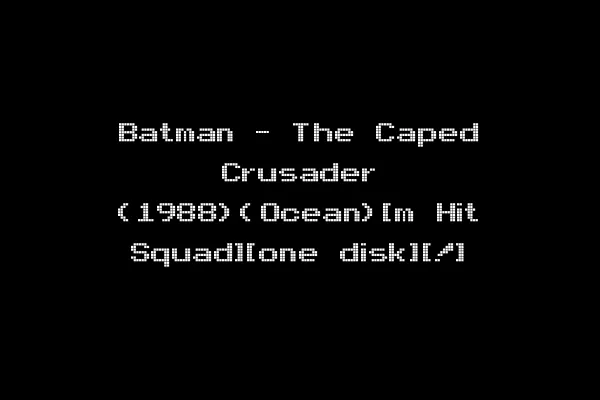 Batman - The Caped Crusader (1988)(Ocean)[m Hit Squad][one disk][!]