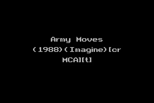 Army Moves (1988)(Imagine)[cr MCA][t]