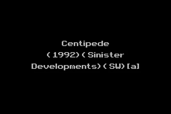 Centipede (1992)(Sinister Developments)(SW)[a]