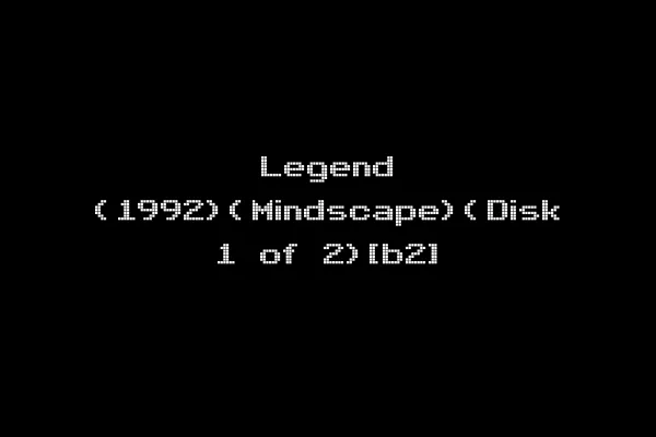 Legend (1992)(Mindscape)(Disk 1 of 2)[b2]