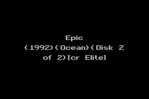 Epic (1992)(Ocean)(Disk 2 of 2)[cr Elite]