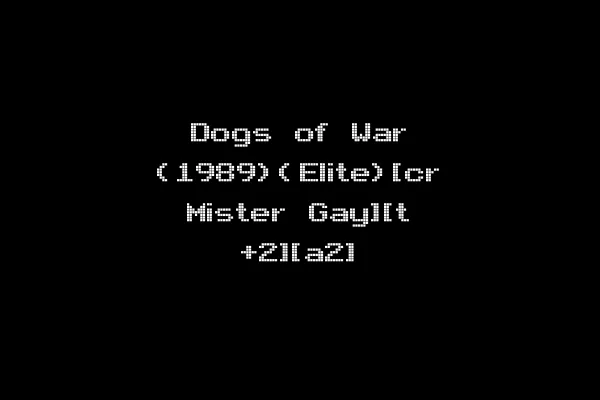 Dogs of War (1989)(Elite)[cr Mister Gay][t +2][a2]