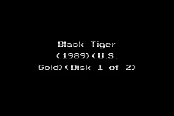 Black Tiger (1989)(U.S. Gold)(Disk 1 of 2)