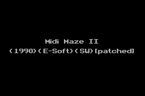 Midi Maze II (1990)(E-Soft)(SW)[patched]