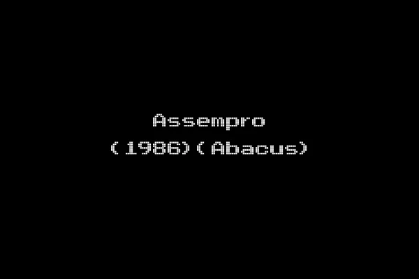 Assempro (1986)(Abacus)