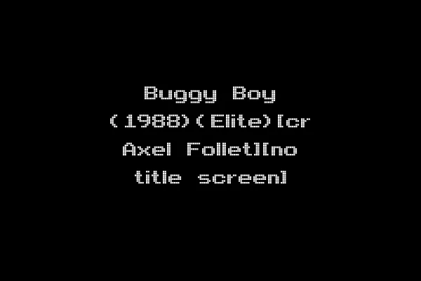 Buggy Boy (1988)(Elite)[cr Axel Follet][no title screen]