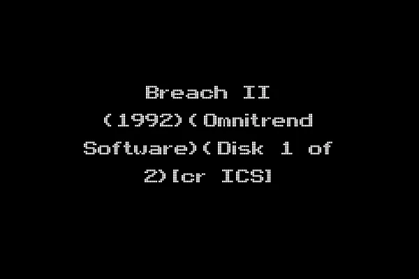 Breach II (1992)(Omnitrend Software)(Disk 1 of 2)[cr ICS]