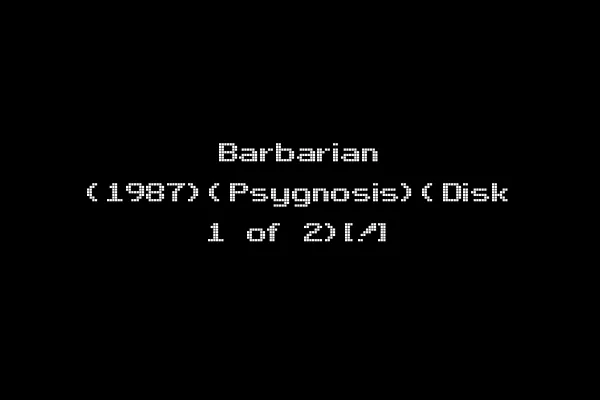 Barbarian (1987)(Psygnosis)(Disk 1 of 2)[!]