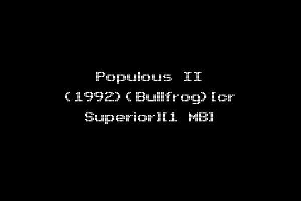 Populous II (1992)(Bullfrog)[cr Superior][1 MB]