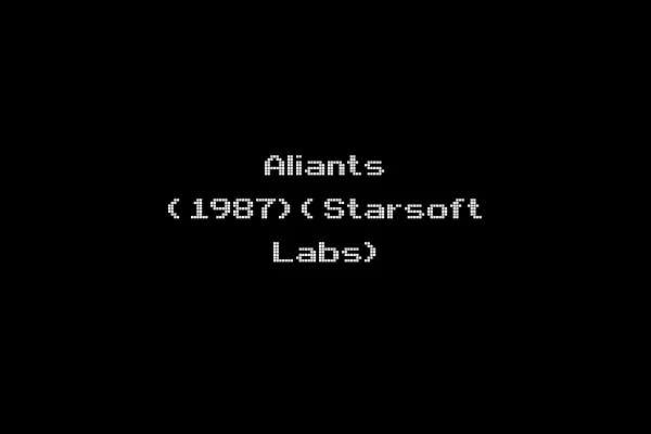 Aliants (1987)(Starsoft Labs)