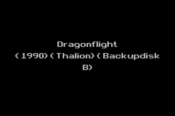 Dragonflight (1990)(Thalion)(Backupdisk B)