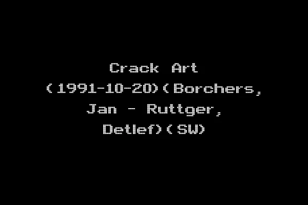 Crack Art (1991-10-20)(Borchers, Jan - Ruttger, Detlef)(SW)