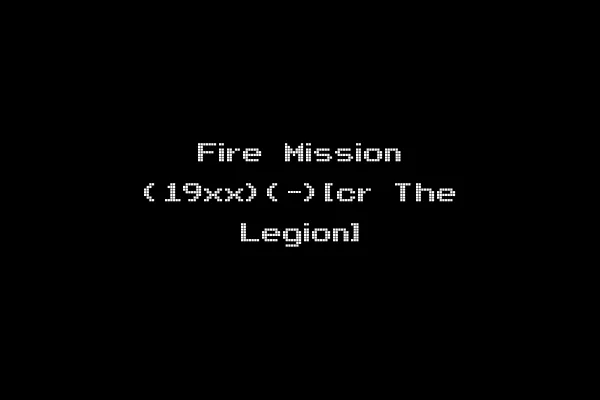 Fire Mission (19xx)(-)[cr The Legion]