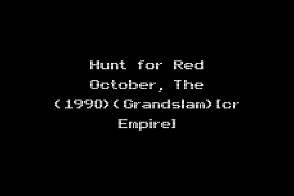 Hunt for Red October, The (1990)(Grandslam)[cr Empire]