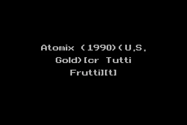 Atomix (1990)(U.S. Gold)[cr Tutti Frutti][t]