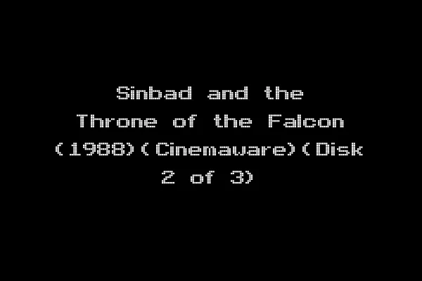 Sinbad and the Throne of the Falcon (1988)(Cinemaware)(Disk 2 of 3)