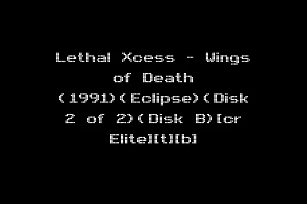 Lethal Xcess - Wings of Death (1991)(Eclipse)(Disk 2 of 2)(Disk B)[cr Elite][t][b]