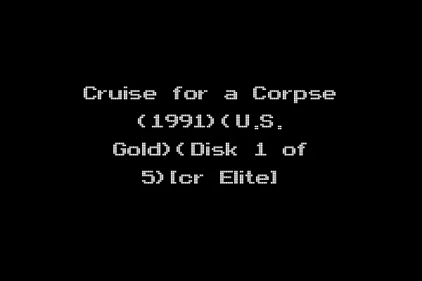Cruise for a Corpse (1991)(U.S. Gold)(Disk 1 of 5)[cr Elite]