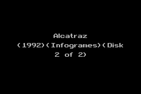 Alcatraz (1992)(Infogrames)(Disk 2 of 2)