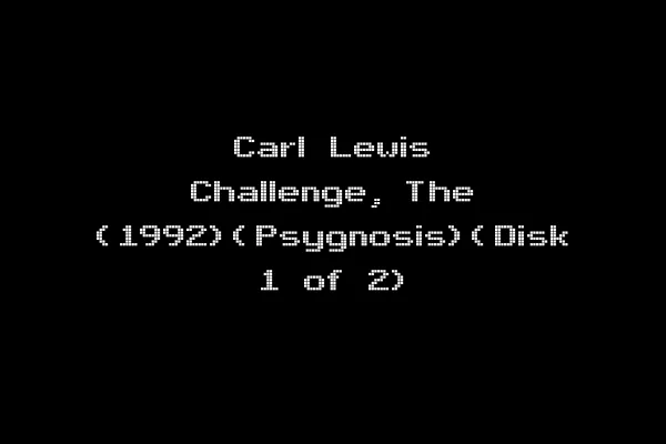 Carl Lewis Challenge, The (1992)(Psygnosis)(Disk 1 of 2)