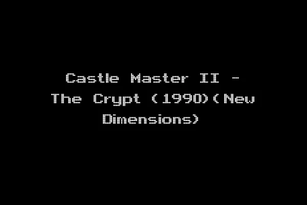 Castle Master II - The Crypt (1990)(New Dimensions)