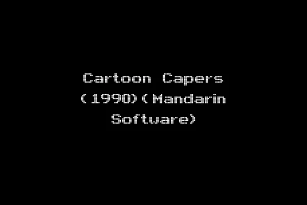 Cartoon Capers (1990)(Mandarin Software)