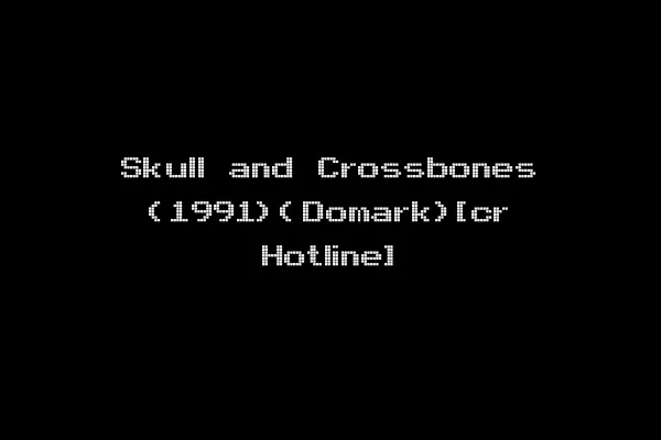 Skull and Crossbones (1991)(Domark)[cr Hotline]