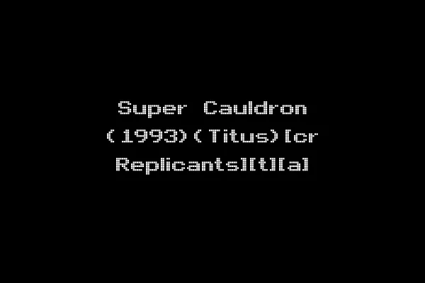 Super Cauldron (1993)(Titus)[cr Replicants][t][a]