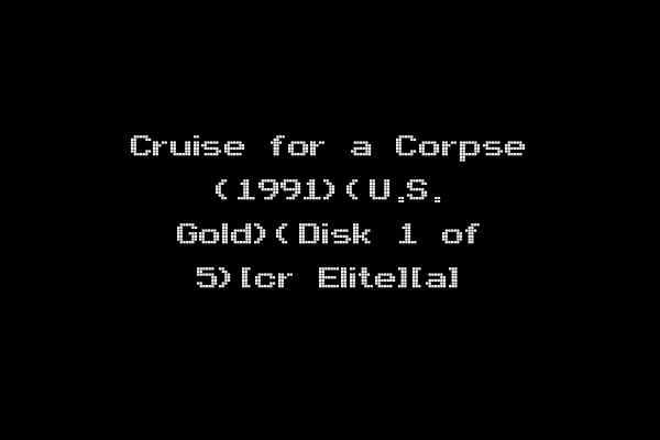 Cruise for a Corpse (1991)(U.S. Gold)(Disk 1 of 5)[cr Elite][a]